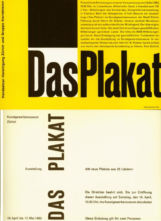 Das Plakat