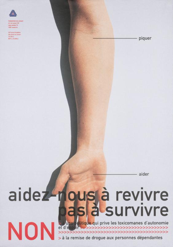Aidez-nous à revivre pas à survivre - Non à une politique qui prive les toxicomanes d'autonomie et d'espoir
