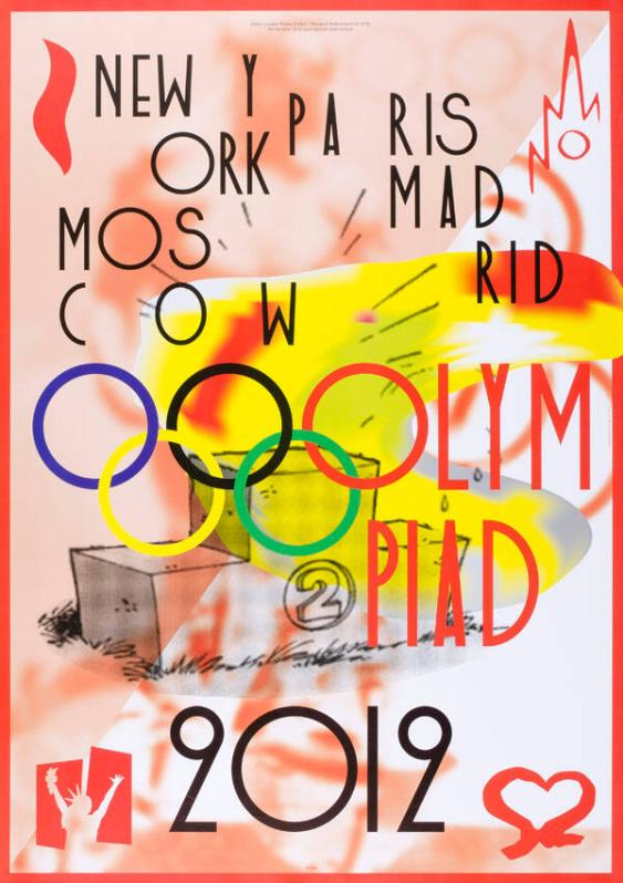 Zürich-London Poster Edition - House of Switzerland UK 2012: All the other 2012 (participation over victory) - New York - Paris - Madrid - Moscow - 2012