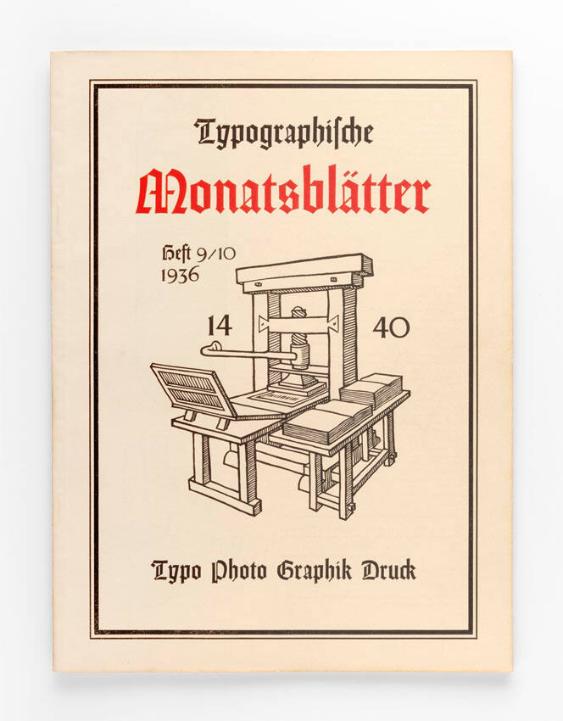 TM Typographische Monatsblätter, 9/10, 1936