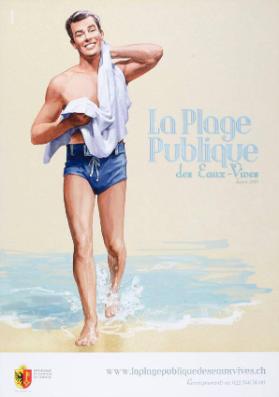 La Plage Publique des Eaux-Vives depuis 2013