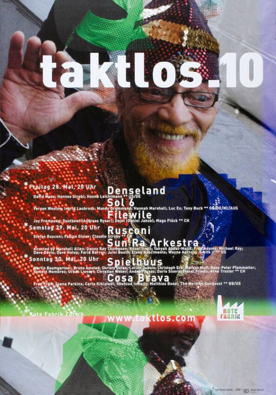 taktlos.10 - Rote Fabrik Zürich