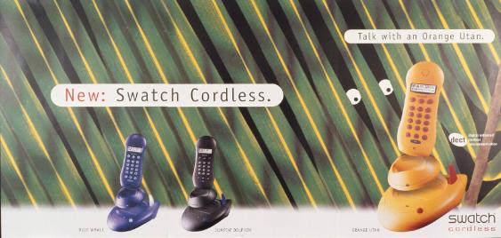 New: Swatch Cordless – Talk with an Orange Utan