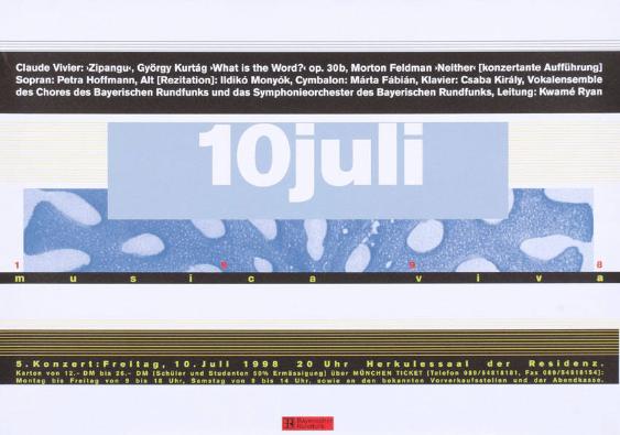 10juli - 1998 - musica viva (...) - Bayerischer Rundfunk