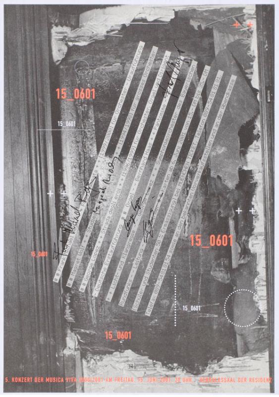 15_0601 - 5. Konzert der Musica Viva 2000/2001 am Freitag, 15. Juni  2001, 20 Uhr,  Herkulessaal der Residenz (...) - Bayerischer Rundfunk