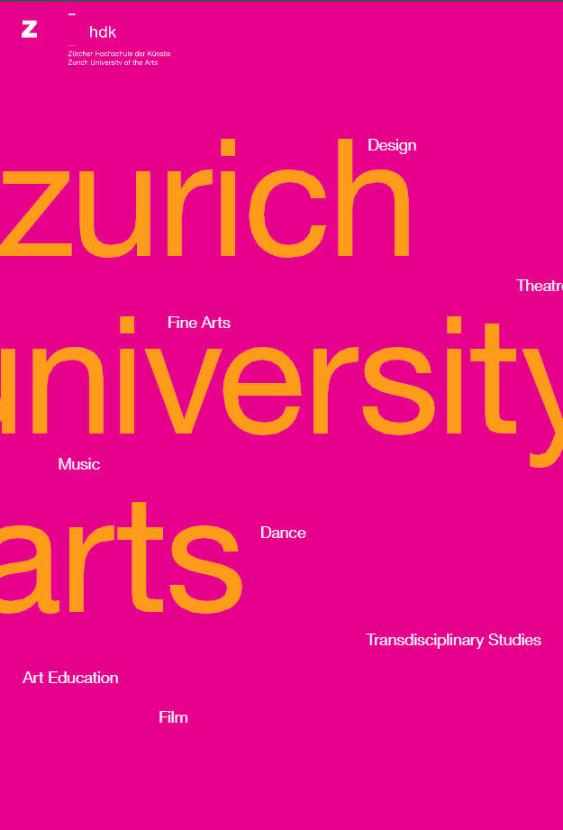 Zurich Universitty of the Arts