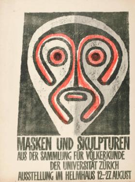 Masken und Skulpturen aus der Sammlung für Völkerkunde der Universität Zürich
