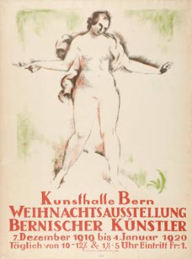 Kunsthalle Bern - Weihnachtsausstellung Bernischer Künstler - 7. Dezember 1919 bis 4. Januar 1920