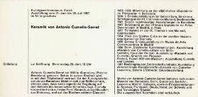 Keramik von Antonio Cumella-Serret