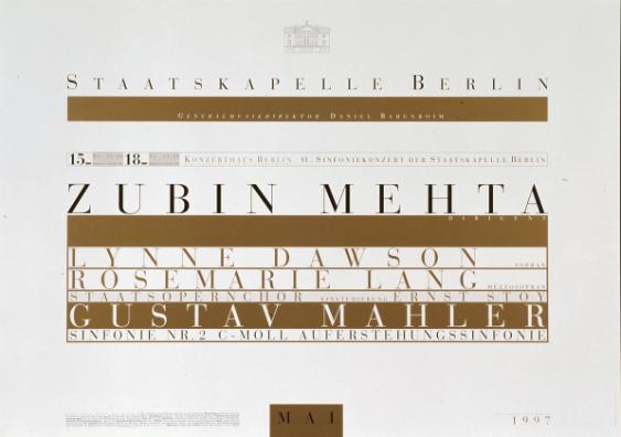 Staatskapelle Berlin - Zubin Mehta
