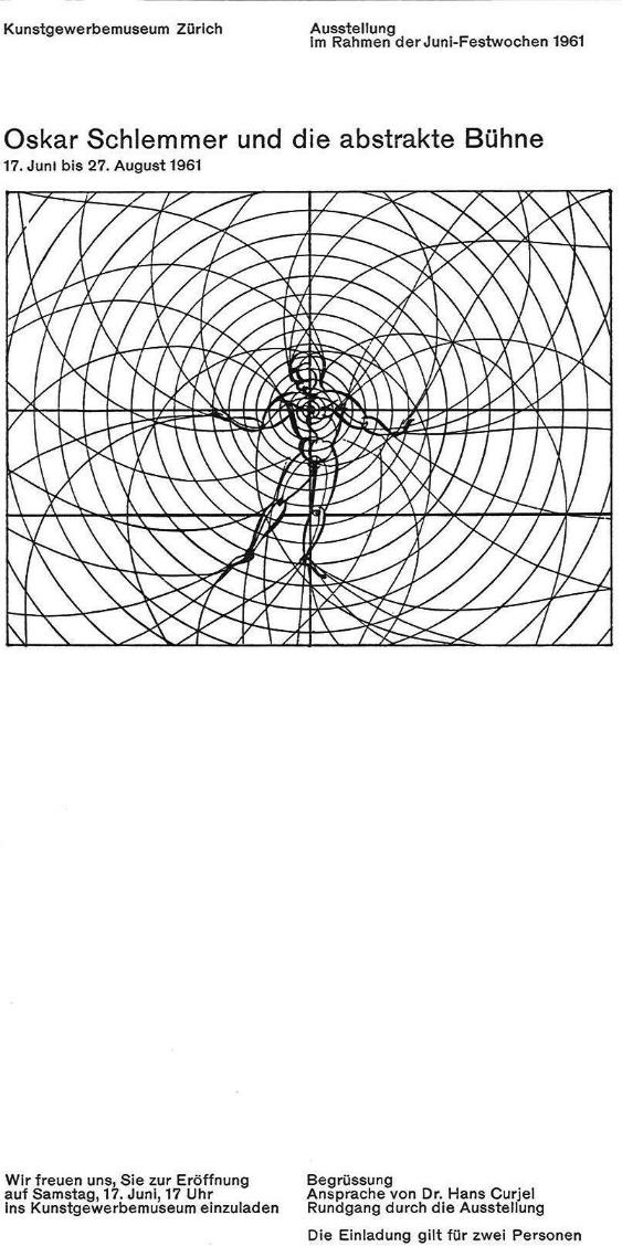 Oskar Schlemmer und die abstrakte Bühne