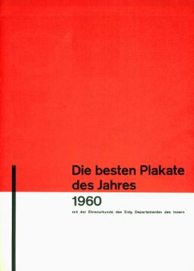 Die besten Plakate des Jahres 1960
