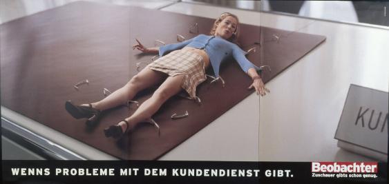 Wenns Probleme mit dem Kundendienst gibt.  Beobachter