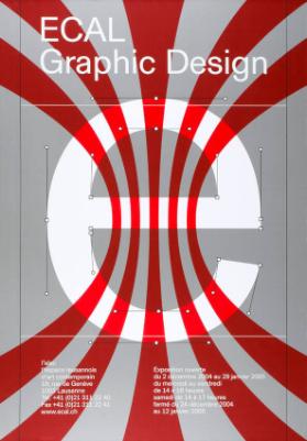 e - ECAL - Graphic Design - l'elac - l'espace lausannois d'art contemporain - 19, rue de Genève - 1003 Lausanne (...)