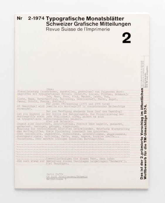 TM Typografische Monatsblätter, 2, 1974