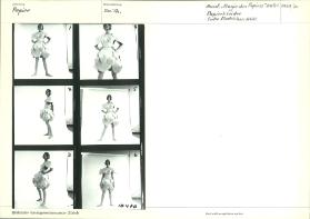 Papierkleider, Entwicklung Modeklasse