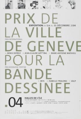 Prix de la ville de Genève pour la bande dessinée - 04 - Halles de l'Île