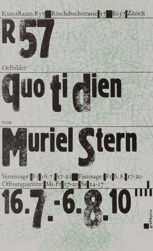 R57 - Oelbilder - quo ti dien - von Muriel Stern (...)