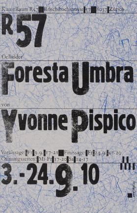 R57 - Oelbilder - Foresta Umbra - von Yvonne Pispico (...)