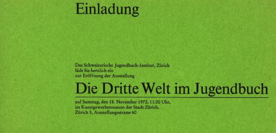 Die Dritte Welt im Jugendbuch