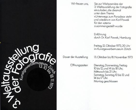 3. Weltausstellung der Fotografie