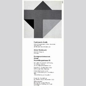 Funktionelle Grafik: Anton Stankowski 