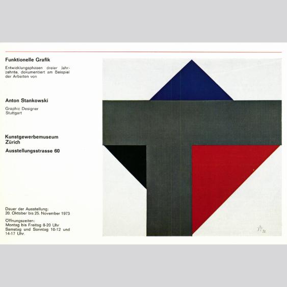 Funktionelle Grafik: Anton Stankowski 