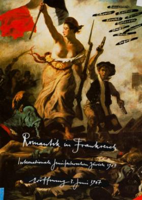 Romantik in Frankreich - Internationale Junifestwochen Zürich 1987 - Eröffnung 3. Juni 1987