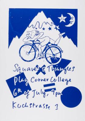 Squares & Triangles play Corner College - 6th of July, 9pm - Kochstrasse 1