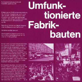 Umfunktionierte Fabrikbauten