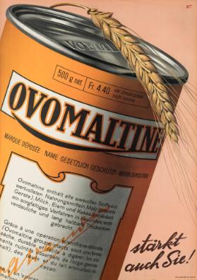 Ovomaltine stärkt auch Sie!