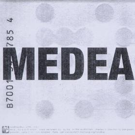 B7001 34 785 4 - Medea - wednestay 17th may - MAS (...) Medea is directed by Pier Paolo Pasolini - 1969 / n70 - 110 minutes (...)