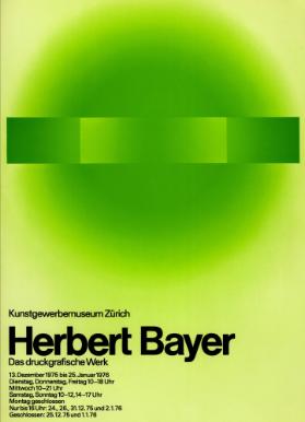 Herbert Bayer. Das druckgrafische Werk