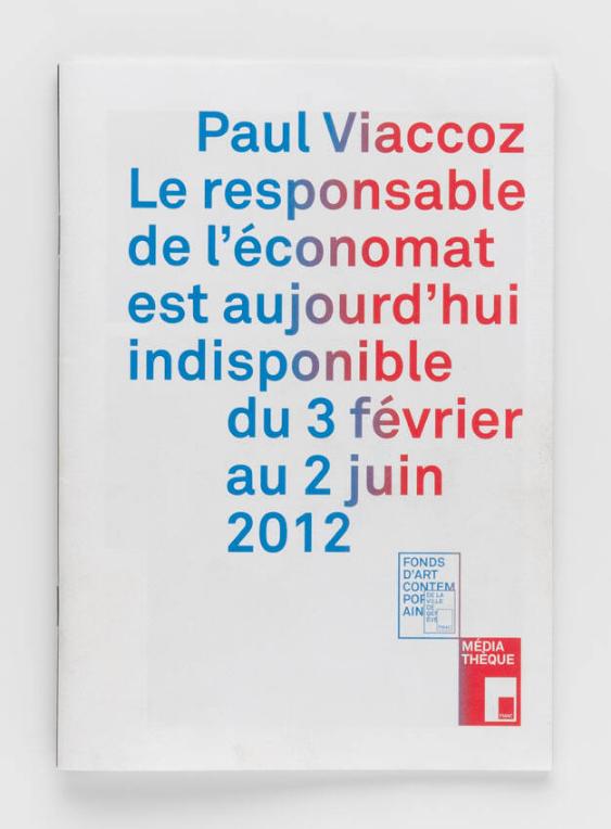 Paul Viaccoz. Le responsable de l'économat est aujourd'hui indisponible