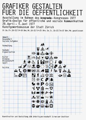 Grafiker gestalten für die Öffentlichkeit