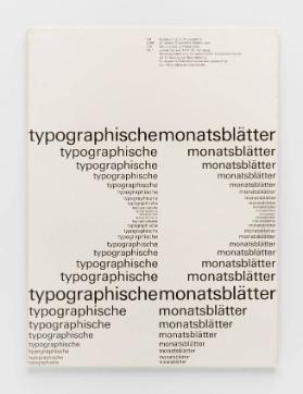 TM Typographische Monatsblätter, 1, 1961