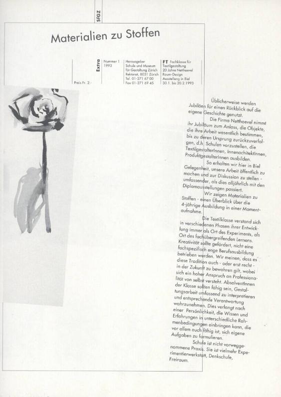 Materialien zu Stoffen