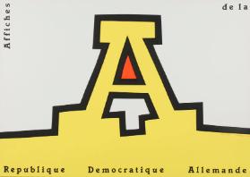 Affiches de la République Démocratique Allemande