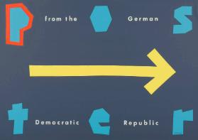 Posters from the German Democratic Republic