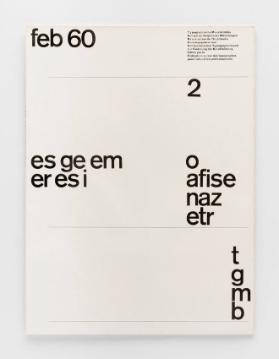 TM Typographische Monatsblätter, 2, 1960