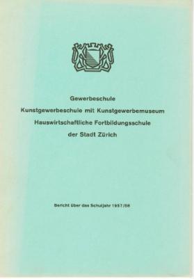 Bericht über das Schuljahr 1957/58