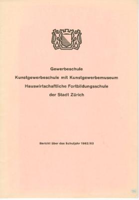 Bericht über das Schuljahr 1962/63