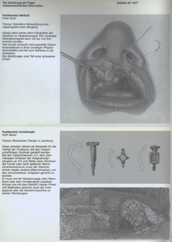 Die Zeichnung als Träger wissenschaftlicher Information