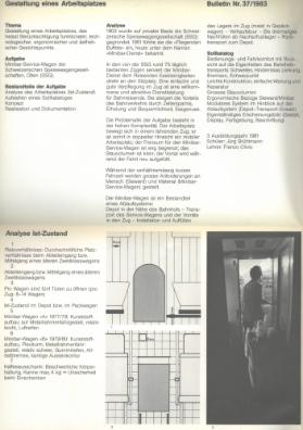 Getaltung eines Arbeitsplatzes