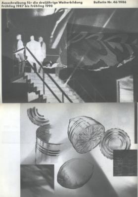 Ausschreibung für die dreijährige Weiterbildung Frühling 1987 bis Frühling 1990