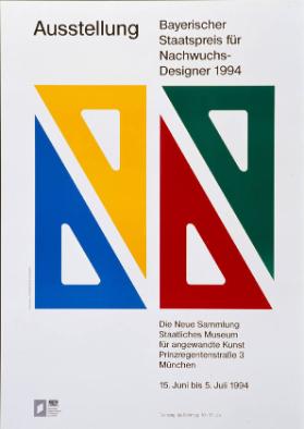 Bayerischer Staatspreis für Nachwuchs-Designer 1994 - Ausstellung - Die Neue Sammlung