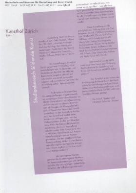 Kunsthof Zürich