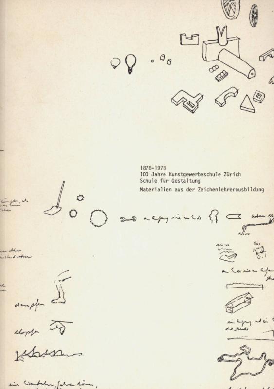 Materialien aus der Zeichenlehrerausbildung