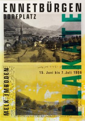 Melk Imboden - Plakate - Ennetbürgen Dorfplatz