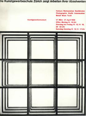 Die Kunstgewerbeschule Zürich zeigt Arbeiten ihrer Absolventen